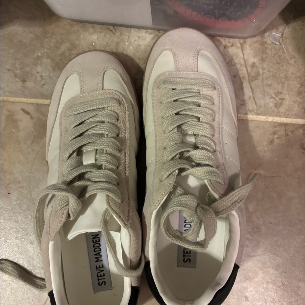 Steve Madden White Sneakers